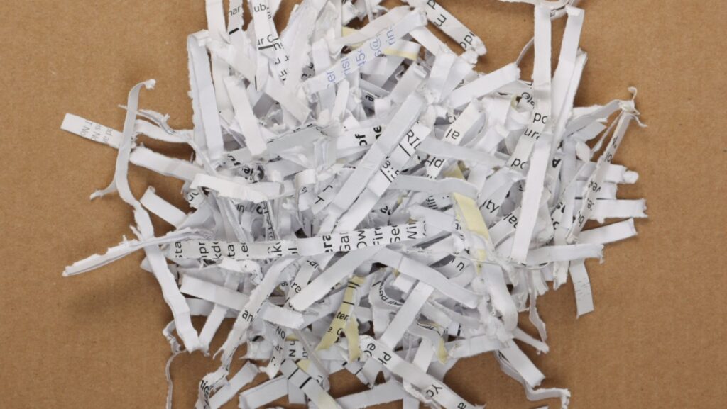 YES, We Do Provide Residential Shredding 