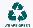 we are green logo