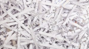 paper shredding